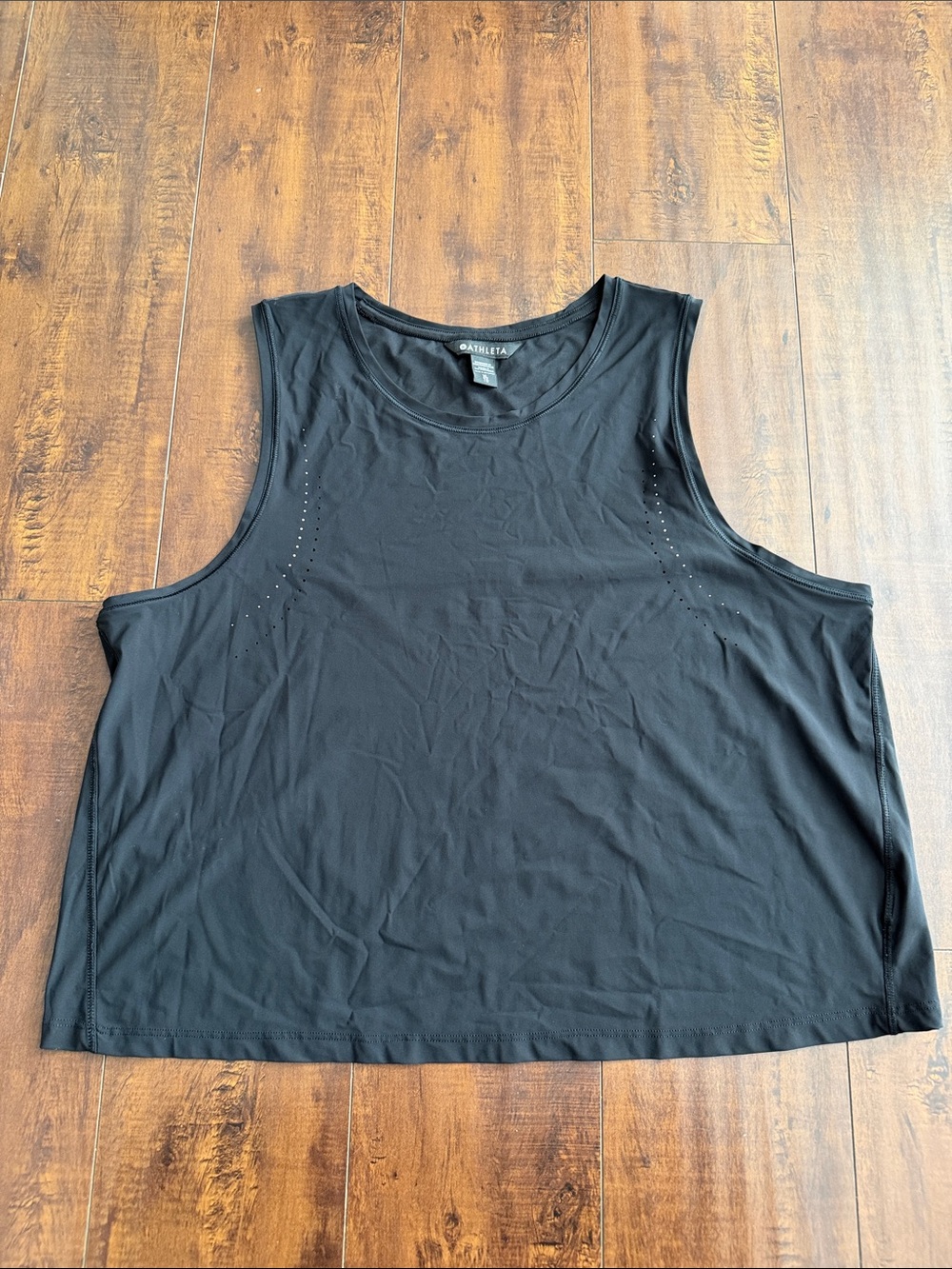 Athleta Black Performance Crop Tank